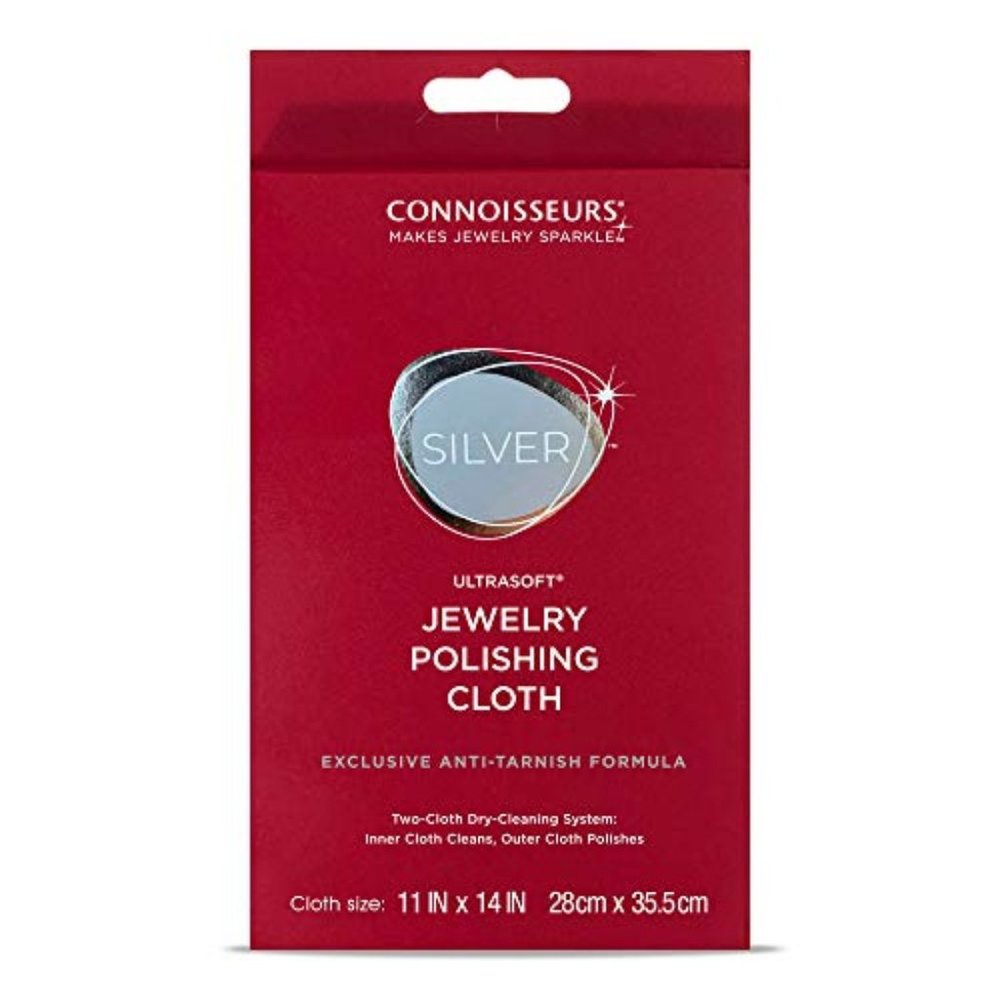 Connoisseurs Silver Polishing Cloth For Jewelry